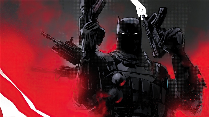 The Grim Knight in Dark Combat Gear 4K