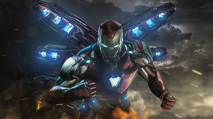 Iron Man from Marvel Comics in 4K