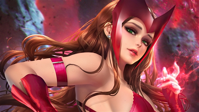 Scarlet Witch from Marvel Comics 4K