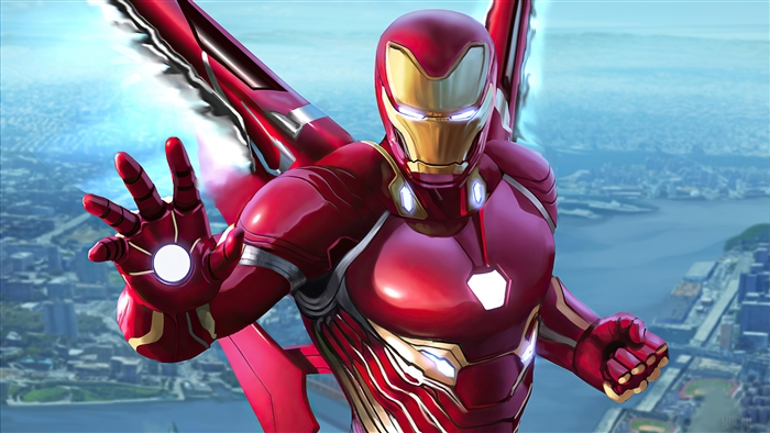 Iron Man from Marvel Comics in 4K