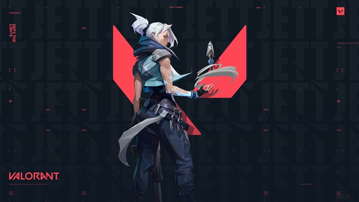 Jett from Valorant 4K