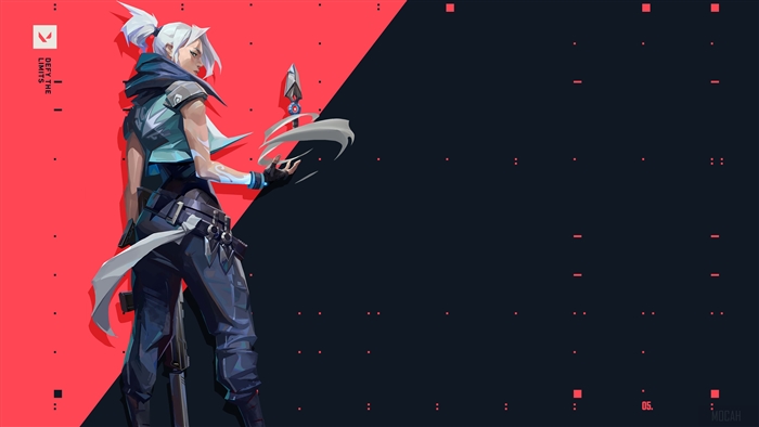 Jett from Valorant 4K