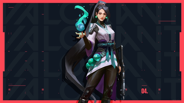 Sage from Valorant 4K