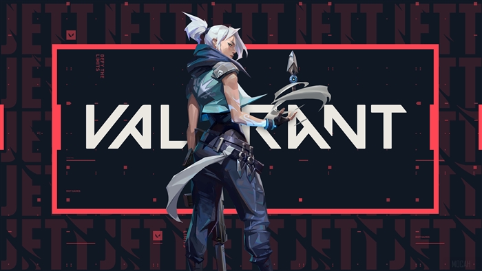 Jett from Valorant 4K