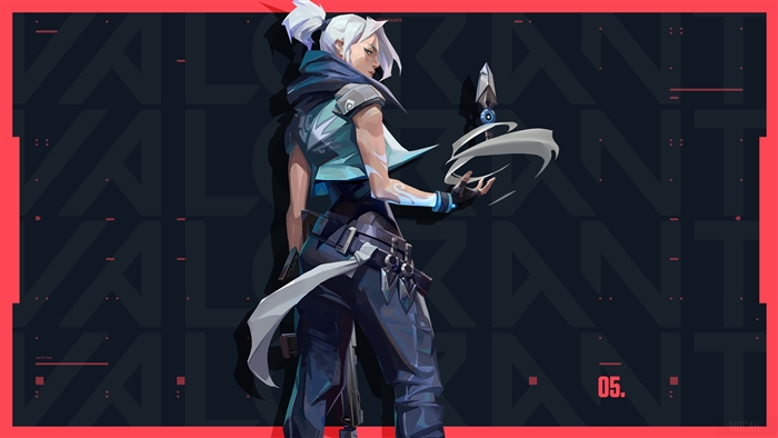 Jett from Valorant 4K