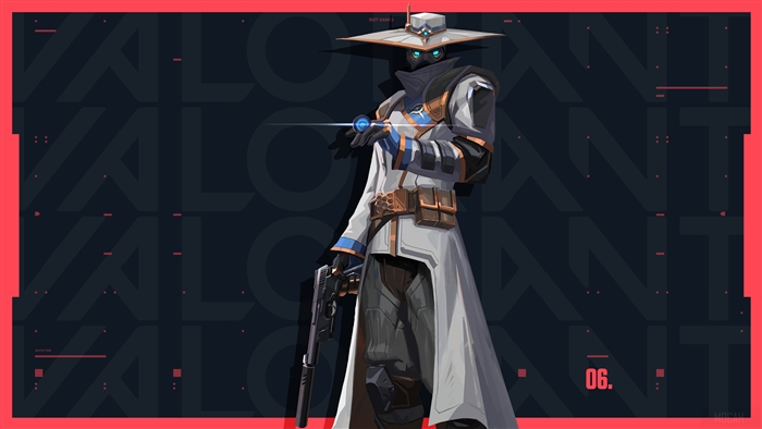 Cypher from Valorant 4K