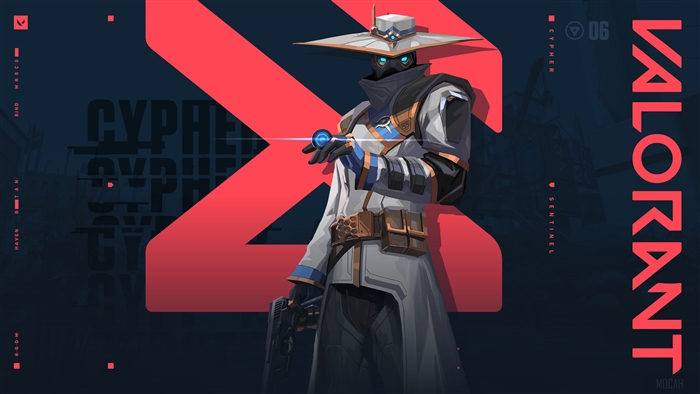 Cypher from Valorant 4K