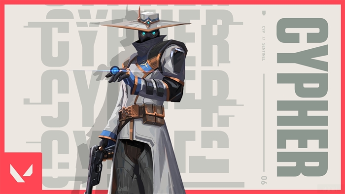 Cypher from Valorant 4K