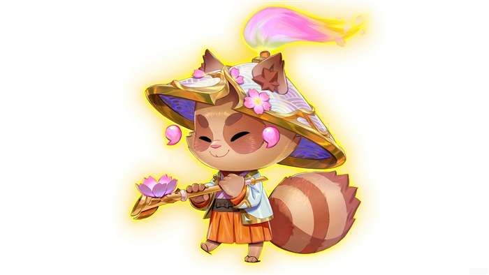 Spirit Blossom Prestige Teemo from League of Legends 4K