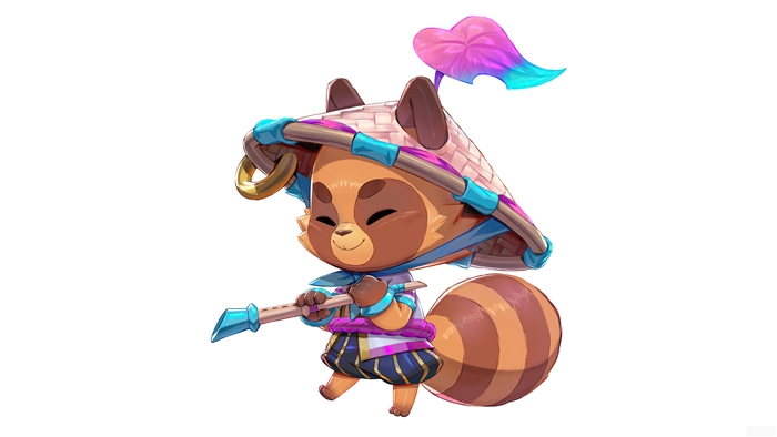 Teemo from League of Legends Spirit Blossom 4K