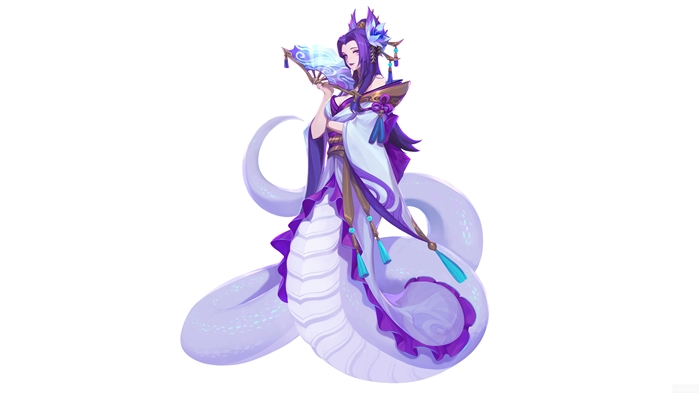 Cassiopeia from League of Legends Spirit Blossom 4K
