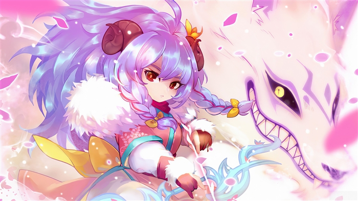 Kindred Spirit Blossom 4K Artwork from League of Legends