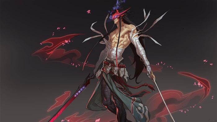 Yone from League of Legends with Dual Swords 4K