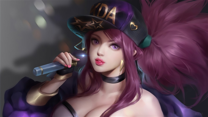 Akali from League of Legends KDA 4K