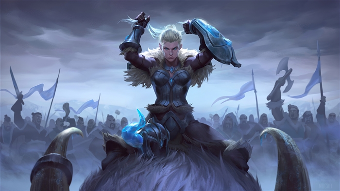 Sejuani from League of Legends 4K