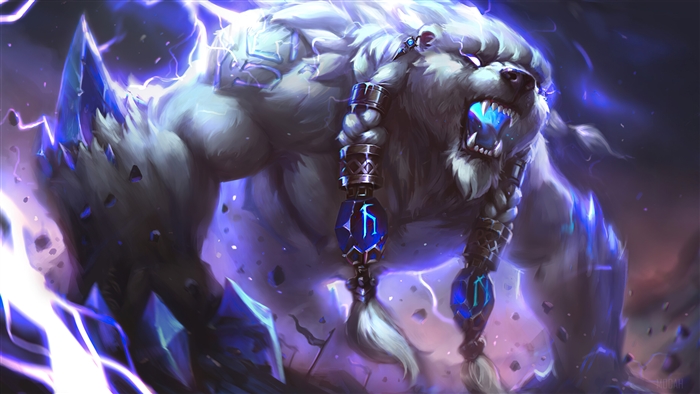 Volibear from League of Legends 4K