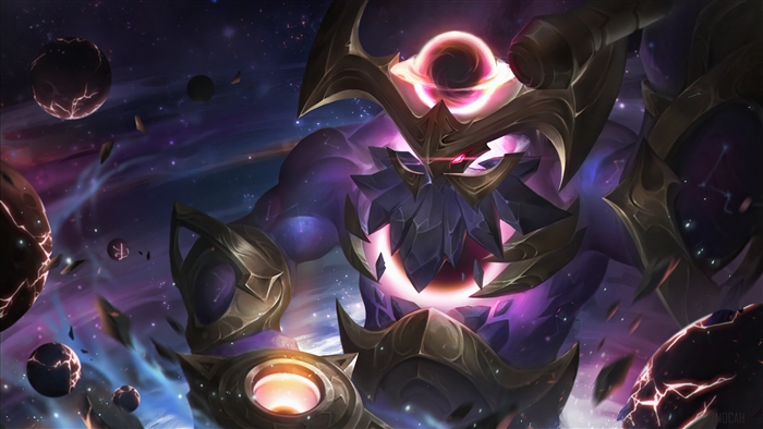 Dark Star Ornn from League of Legends 4K
