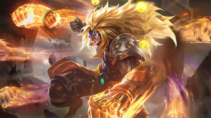 Badang Fist of Zen Skin Mobile Legends 4K