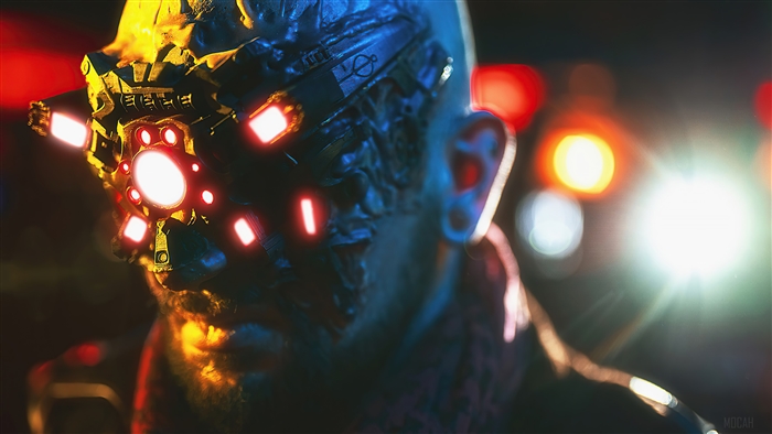 Royce from Cyberpunk 2077 Cosplay 4K
