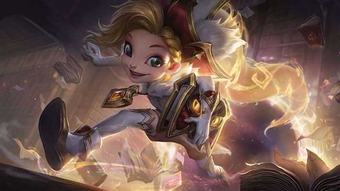 Arcanist Zoe Prestige Edition from League of Legends 4K