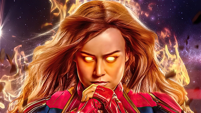Captain Marvel from Marvel Comics 4K