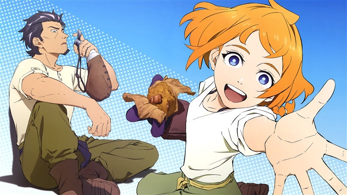 Natsume and Kaburagi from Deca Dence 4K