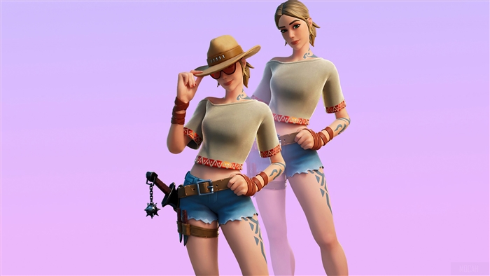 Fortnite Safari Skin 4K