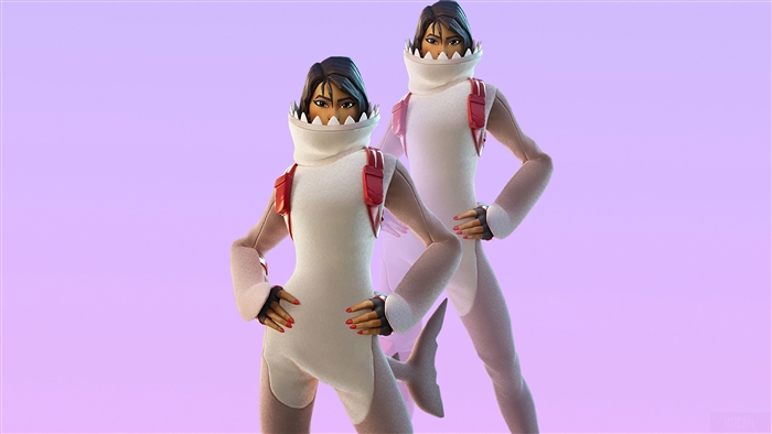 Fortnite Cozy Chomps Skin 4K