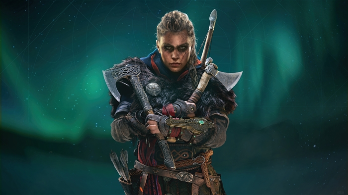 Eivor Viking Warrior in Assassins Creed Valhalla 4k
