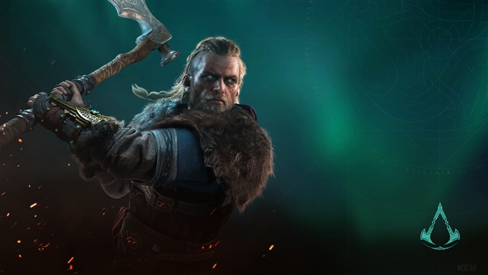 Eivor with Axe from Assassins Creed Valhalla 4K