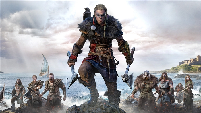 Assassins Creed Valhalla Eivor Leading Viking Army 4k
