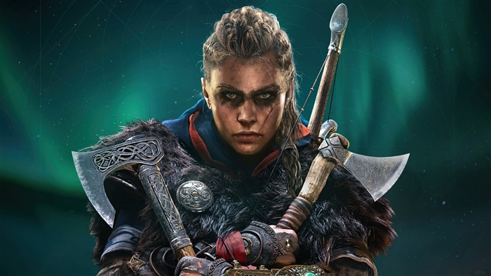 Eivor Viking Warrior from Assassin's Creed Valhalla 4K
