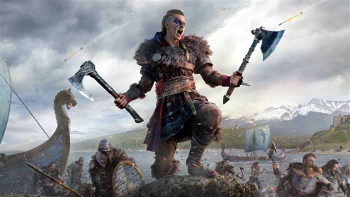 Eivor Leading Viking Army Assassin's Creed Valhalla 4K