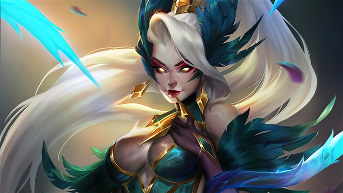 Zyra from League of Legends Coven Art 4K
