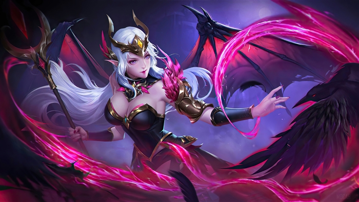Morgana from League of Legends in 4K Art
