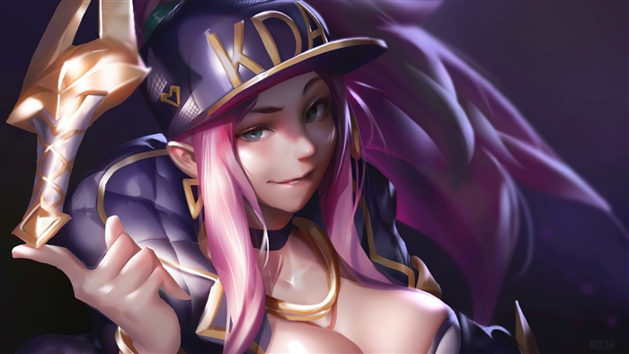 Akali from League of Legends KDA 4K