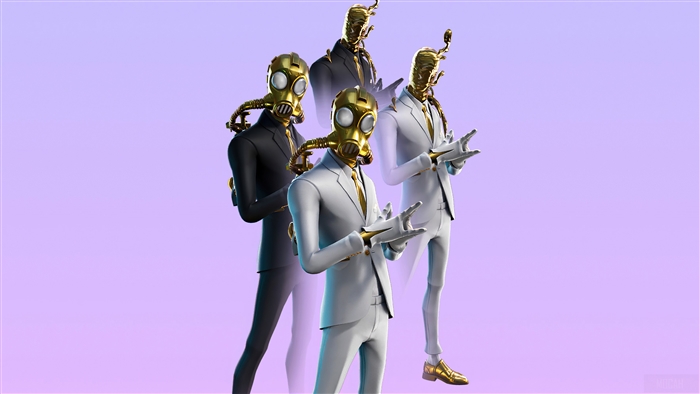 Fortnite Ghost Chaos Agent Skin 4K