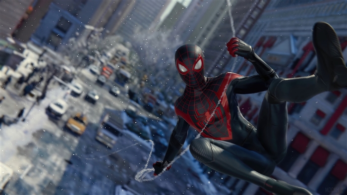 Spider-Man Miles Morales Web Swing 4K PS5