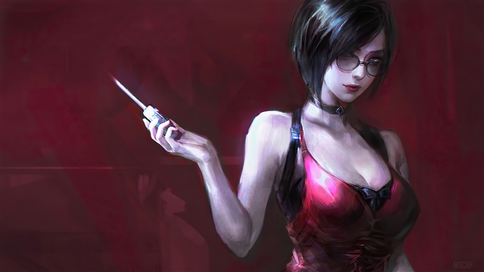 Ada Wong from Resident Evil 2 Remake 4K