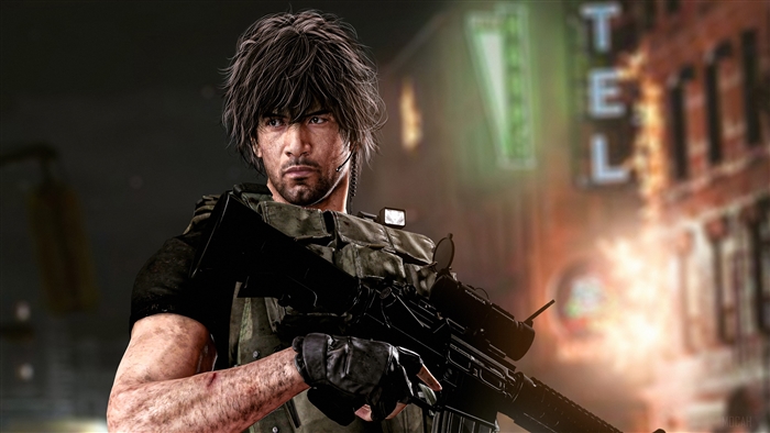 Carlos Oliveira from Resident Evil 3 Remake 4K
