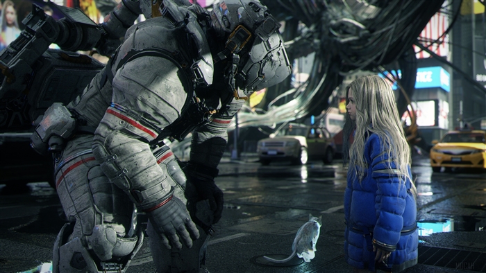 Pragmata Sci Fi Video Game 4K
