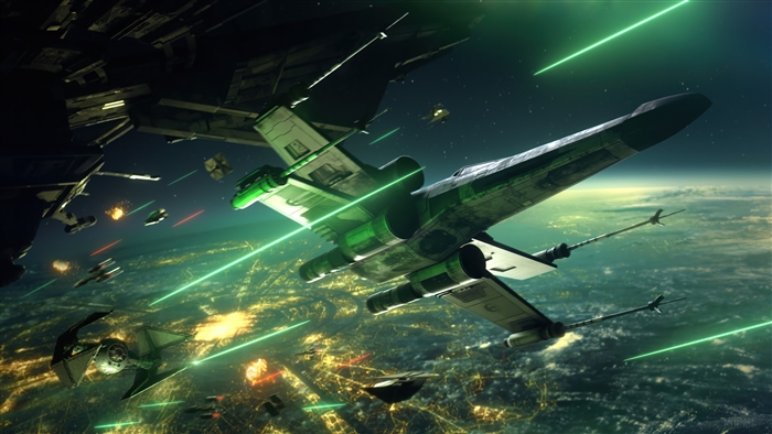 Star Wars Squadrons Epic Space Battle 4K
