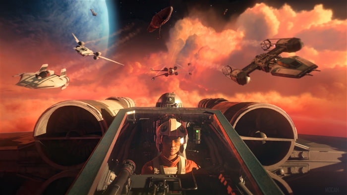 Star Wars Squadrons Pilot in Cockpit 4K