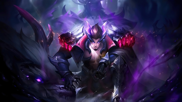 Yu Zhong Black Fierce Dragon 4K Mobile Legends