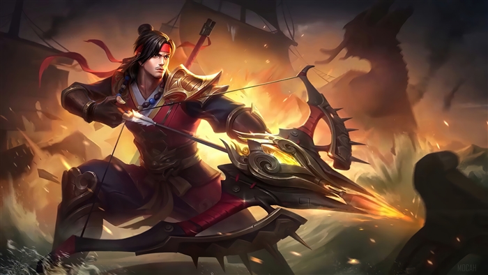 Yi Sun Shin Mobile Legends Rework 4K Artwork