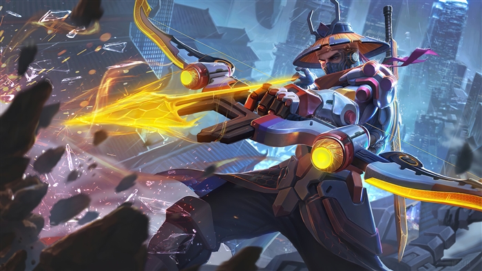 Yi Sun Shin Lone Destructor Mobile Legends 4K