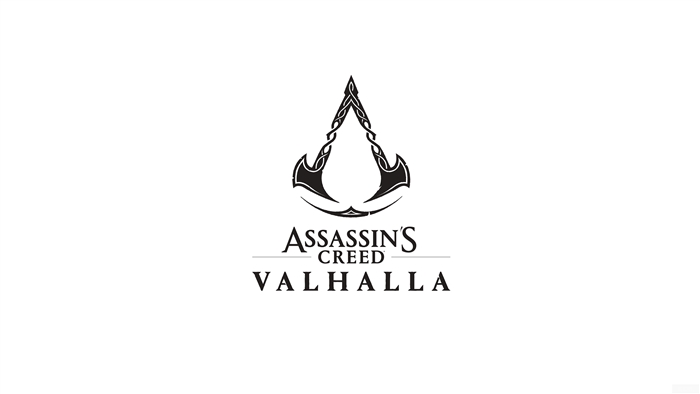 Assassin's Creed Valhalla Logo 4K