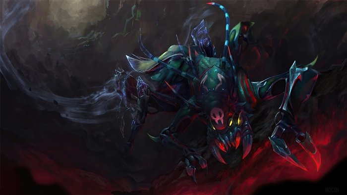 Skitskurr the Weaver from Dota 2 4K