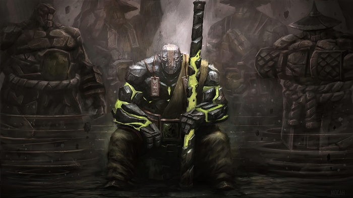 Earth Spirit from Dota 2 4K