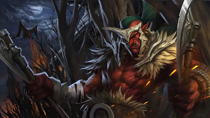 Jah'rakal from Dota 2